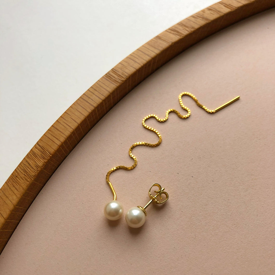 STRING & STIK MED PERLE